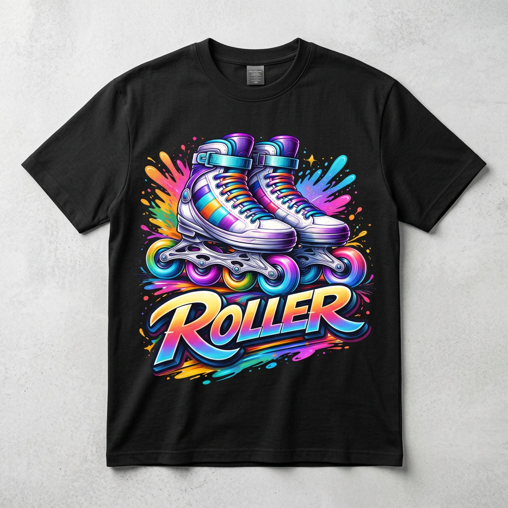 Roller Rainbow Tee